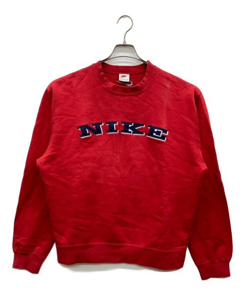 NIKE（ナイキ）NIKE (ナイキ) 90s ロゴスウェット レッド サイズ:XLの古着・服飾アイテム