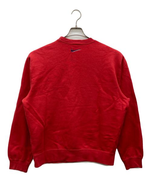 NIKE（ナイキ）NIKE (ナイキ) 90s ロゴスウェット レッド サイズ:XLの古着・服飾アイテム