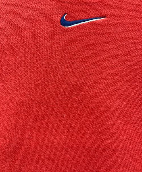 NIKE（ナイキ）NIKE (ナイキ) 90s ロゴスウェット レッド サイズ:XLの古着・服飾アイテム
