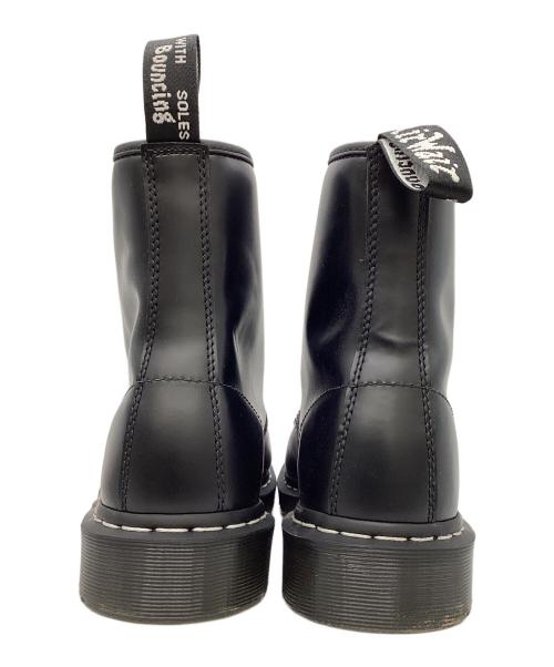 Dr.Martens（ドクターマーチン）Dr.Martens (ドクターマーチン) 1460 white stitch 8ホールブーツ ブラック サイズ:uk8の古着・服飾アイテム