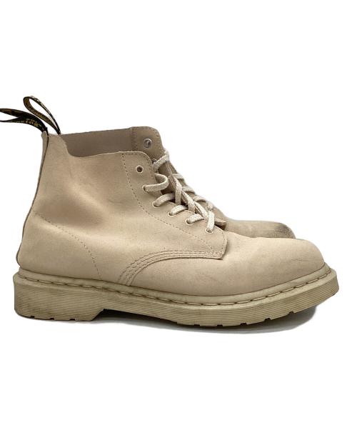 Dr.Martens（ドクターマーチン）Dr.Martens (ドクターマーチン) 101 MONO 6 ホール ブーツ アイボリー サイズ:uk8の古着・服飾アイテム