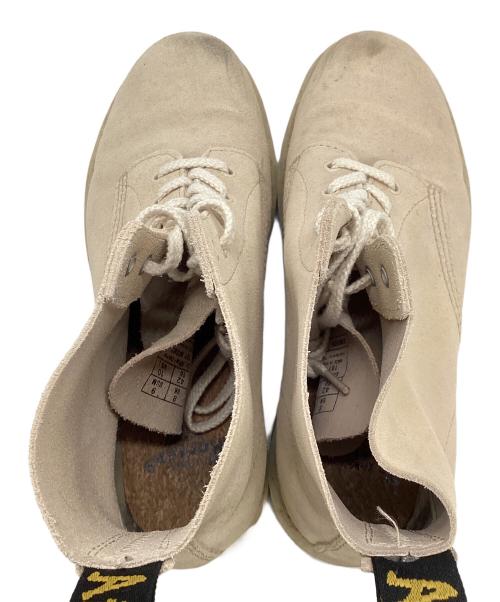 Dr.Martens（ドクターマーチン）Dr.Martens (ドクターマーチン) 101 MONO 6 ホール ブーツ アイボリー サイズ:uk8の古着・服飾アイテム