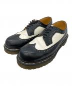 Dr.Martensドクターマーチン）の古着「ウィングチップシューズ」｜ブラック×ホワイト