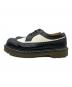Dr.Martens (ドクターマーチン) ウィングチップシューズ ブラック×ホワイト サイズ:UK9：7000円