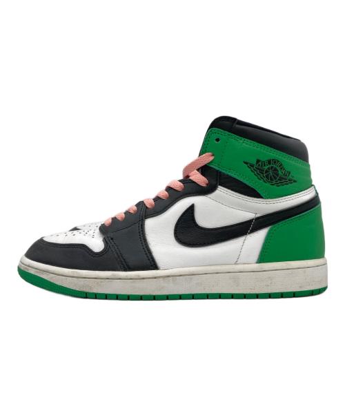 NIKE（ナイキ）NIKE (ナイキ) AIR JORDAN 1 RETRO HIGH OG ホワイト×グリーン サイズ:US9の古着・服飾アイテム