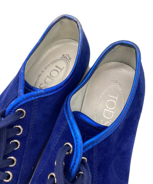 TOD'S（トッズ）TOD'S (トッズ) スニーカー ブルー サイズ:36 1/2 WOMEN'S SIZEの古着・服飾アイテム