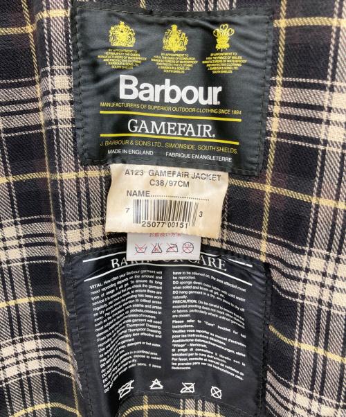 Barbour（バブアー）Barbour (バブアー) GAMEFAIR JAKET カーキ サイズ:C38/97CMの古着・服飾アイテム