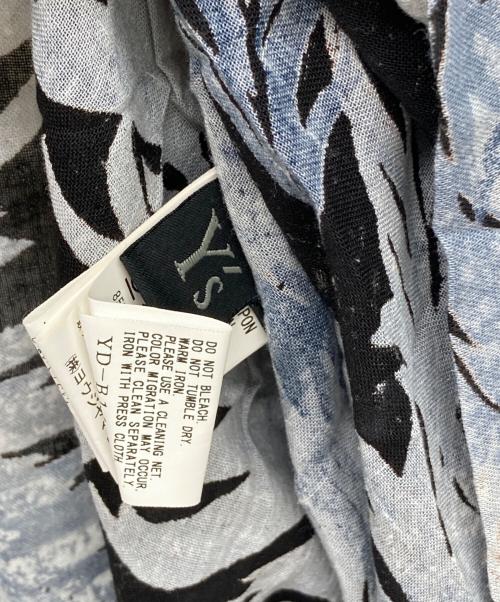 Y's（ワイズ）Y's (ワイズ) アシンメトリーノースリーブブラウス ブラック サイズ:2の古着・服飾アイテム