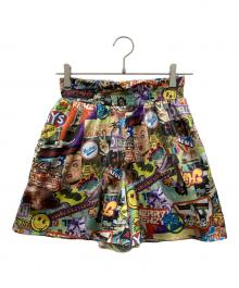 Hysteric Glamour（ヒステリックグラマー）の古着「SUMMER OF 70S柄 キュロットパンツ」｜マルチカラー