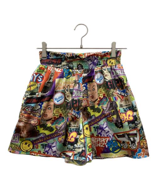Hysteric Glamour（ヒステリックグラマー）Hysteric Glamour (ヒステリックグラマー) SUMMER OF 70S柄 キュロットパンツ マルチカラー サイズ:Sの古着・服飾アイテム