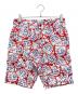Hysteric Glamour（ヒステリックグラマー）の古着「HG LABEL柄 ショーツ」｜レッド×ホワイト