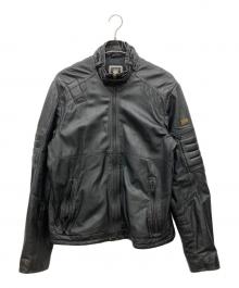 G-STAR RAW（ジースターロゥ）の古着「レザージャケット」｜ブラック