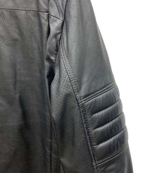 G-STAR RAW（ジースターロゥ）G-STAR RAW (ジースターロゥ) レザージャケット ブラック サイズ:XLの古着・服飾アイテム