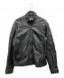 G-STAR RAW（ジースターロゥ）の古着「レザージャケット」｜ブラック