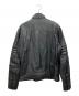 G-STAR RAW (ジースターロゥ) レザージャケット ブラック サイズ:XL：7000円
