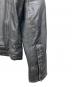 中古・古着 G-STAR RAW (ジースターロゥ) レザージャケット ブラック サイズ:XL：7000円