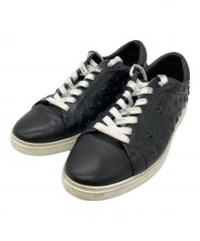 JIMMY CHOO（ジミーチュウ）の古着「ローカットスタースニーカー」｜ブラック