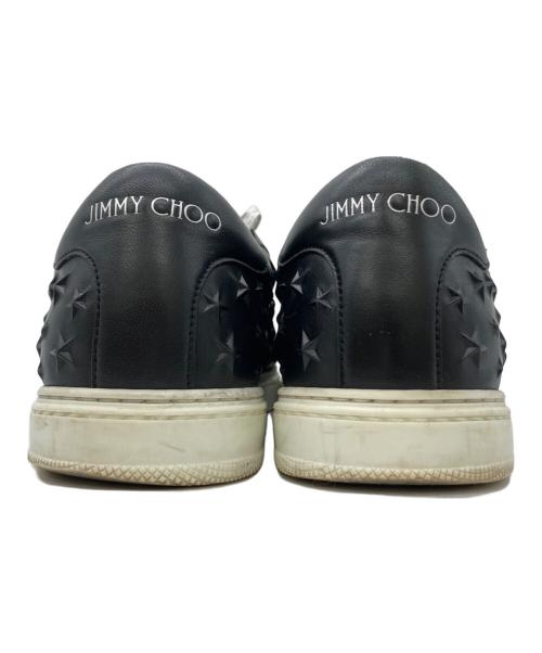 JIMMY CHOO（ジミーチュウ）JIMMY CHOO (ジミーチュウ) ローカットスタースニーカー ブラック サイズ:43の古着・服飾アイテム