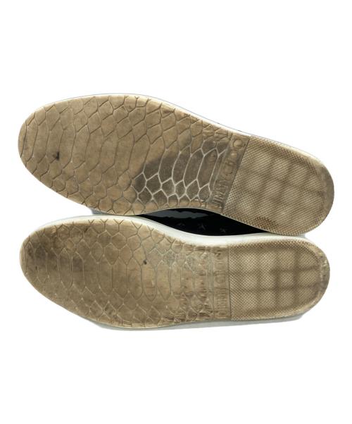 JIMMY CHOO（ジミーチュウ）JIMMY CHOO (ジミーチュウ) ローカットスタースニーカー ブラック サイズ:43の古着・服飾アイテム