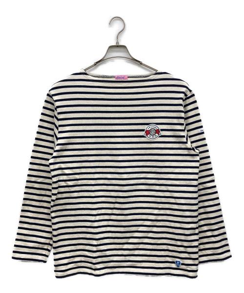 ORCIVAL（オーシバル）ORCIVAL (オーシバル) ANDRE (アンドレ) バスクシャツ アイボリー サイズ:6の古着・服飾アイテム