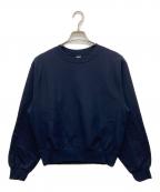 blurhms ROOTSTOCKブラームスルーツストック）の古着「Thin-Sweat Crew-Neck」｜ネイビー