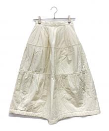 eunoia（ユノイア）の古着「lily padding skirt」｜アイボリー