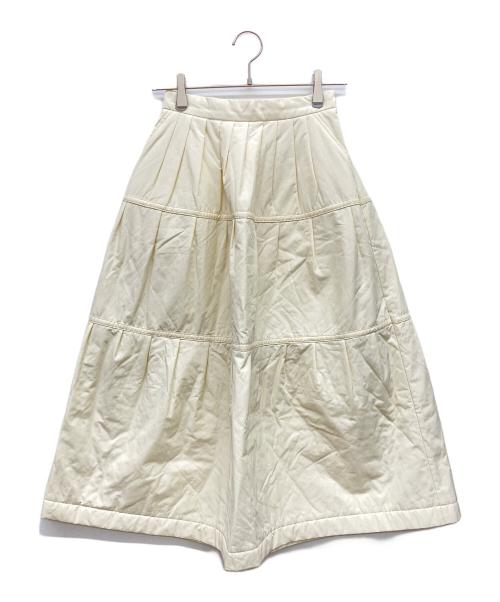 eunoia（ユノイア）eunoia (ユノイア) lily padding skirt アイボリー サイズ:なしの古着・服飾アイテム