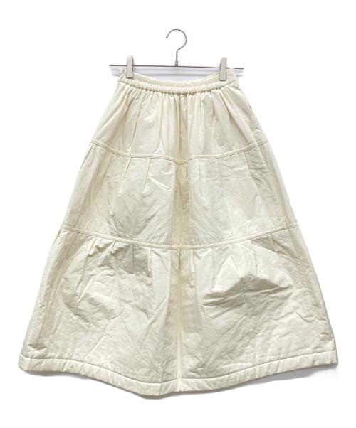 eunoia（ユノイア）eunoia (ユノイア) lily padding skirt アイボリー サイズ:なしの古着・服飾アイテム