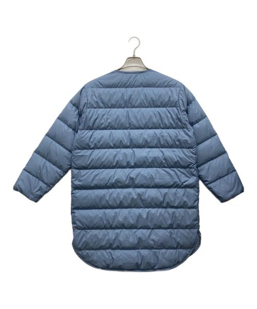 ORCIVAL（オーシバル）ORCIVAL (オーシバル) ラウンドネック ロングダウンコート スカイブルー サイズ:1の古着・服飾アイテム