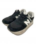 NEW BALANCEニューバランス）の古着「ローカットスニーカー」｜ブラック