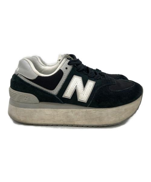 NEW BALANCE（ニューバランス）NEW BALANCE (ニューバランス) ローカットスニーカー ブラック サイズ:US8の古着・服飾アイテム