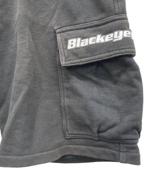 BlackEyePatch（ブラックアイパッチ）BlackEyePatch (ブラックアイパッチ) ハーフカーゴパンツ ブラック サイズ:Ｍの古着・服飾アイテム