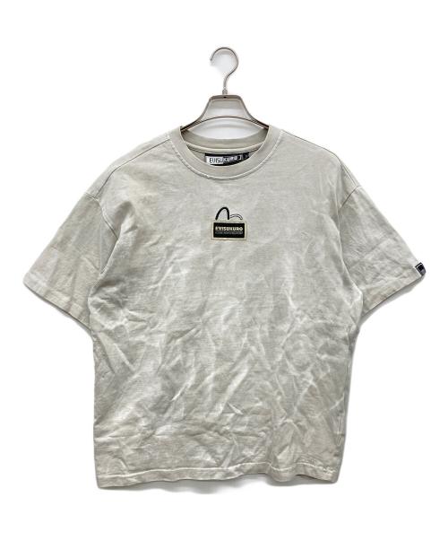 EVISU（エヴィス）EVISU (エヴィス) Tie-Dye with Seagull Loose Fit T-shirt グレー サイズ:Ｓ 170/100Cの古着・服飾アイテム