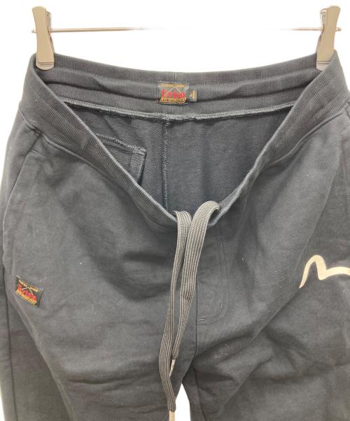 EVISU（エヴィス）EVISU (エヴィス) Seagull Print Jogger Pants ブラック サイズ:Ｌ 175/80Aの古着・服飾アイテム