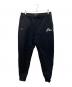 EVISU（エヴィス）の古着「Seagull Print Jogger Pants」｜ブラック