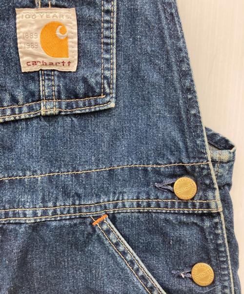 CarHartt（カーハート）CarHartt (カーハート) デニムオーバーオール 100周年記念 インディゴ サイズ:32×34（W83,H101）の古着・服飾アイテム