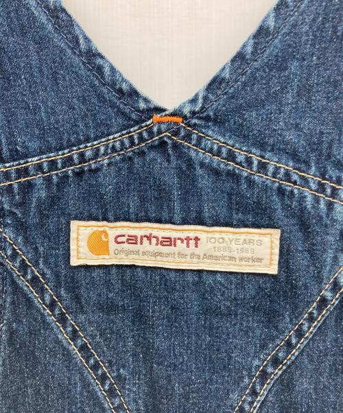 CarHartt（カーハート）CarHartt (カーハート) デニムオーバーオール 100周年記念 インディゴ サイズ:32×34（W83,H101）の古着・服飾アイテム