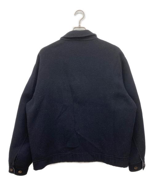 dunhill（ダンヒル）dunhill (ダンヒル) リバーシブルニットジャケット ネイビー サイズ:Sの古着・服飾アイテム