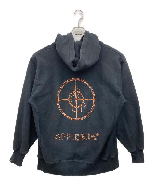 APPLEBUM（アップルバム）APPLEBUM (アップルバム) Fire Logo Sweat Parka ブラック サイズ:XLの古着・服飾アイテム