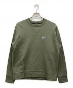 Patagoniaパタゴニア）の古着「DAILY CREWNECK SWEATSHIRT」｜オリーブ