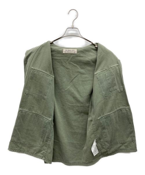 REMI RELIEF（レミレリーフ）REMI RELIEF (レミレリーフ) Military Shirt Jacket Cotton オリーブ サイズ:Sの古着・服飾アイテム