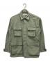 REMI RELIEF（レミレリーフ）の古着「Military Shirt Jacket Cotton」｜オリーブ