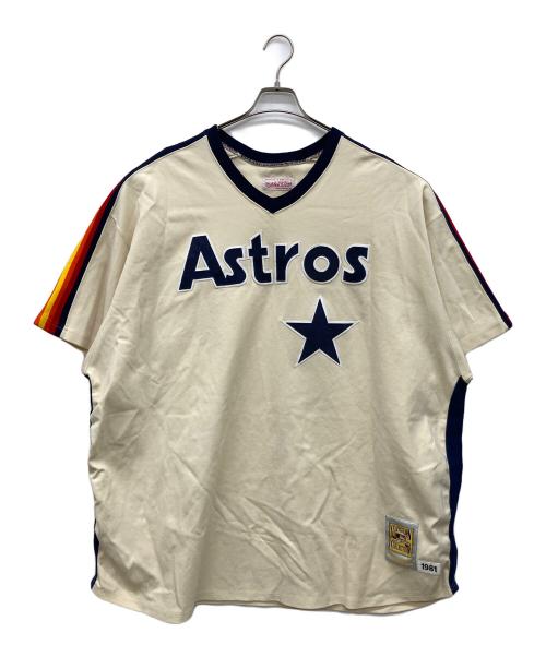 MITCHELL & NESS（ミッチェルアンドネス）MITCHELL & NESS (ミッチェルアンドネス) カットソー アイボリー サイズ:なしの古着・服飾アイテム