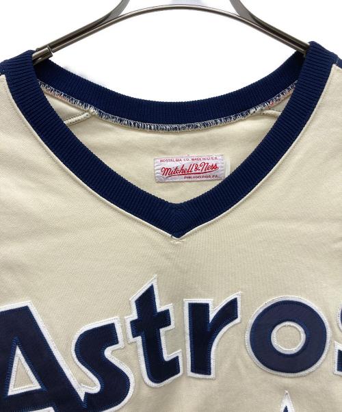 MITCHELL & NESS（ミッチェルアンドネス）MITCHELL & NESS (ミッチェルアンドネス) カットソー アイボリー サイズ:なしの古着・服飾アイテム