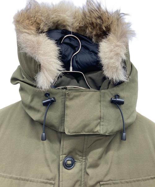 CANADA GOOSE（カナダグース）CANADA GOOSE (カナダグース) RUSSELL PARKA オリーブ サイズ:Lの古着・服飾アイテム