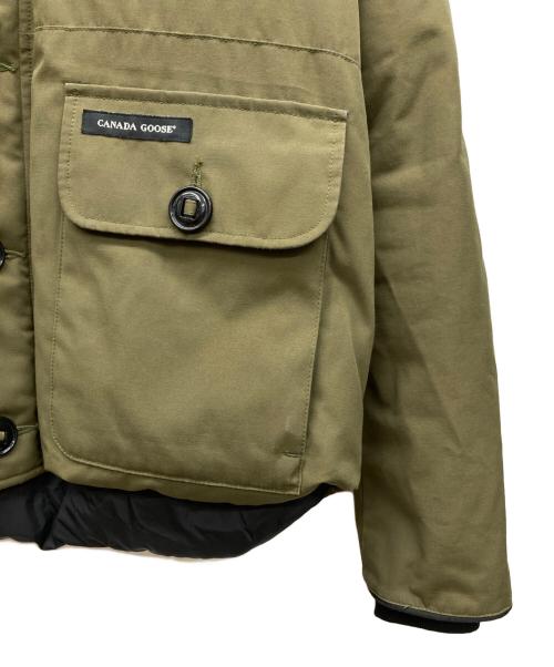 CANADA GOOSE（カナダグース）CANADA GOOSE (カナダグース) RUSSELL PARKA オリーブ サイズ:Lの古着・服飾アイテム