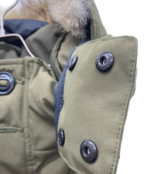 CANADA GOOSE（カナダグース）CANADA GOOSE (カナダグース) RUSSELL PARKA オリーブ サイズ:Lの古着・服飾アイテム