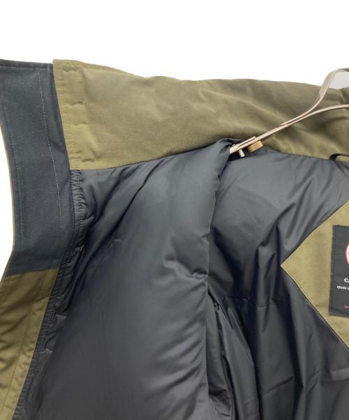 CANADA GOOSE（カナダグース）CANADA GOOSE (カナダグース) RUSSELL PARKA オリーブ サイズ:Lの古着・服飾アイテム