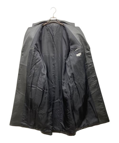 PAUL SMITH（ポールスミス）Paul Smith (ポールスミス) レザーコート ブラック サイズ:Lの古着・服飾アイテム