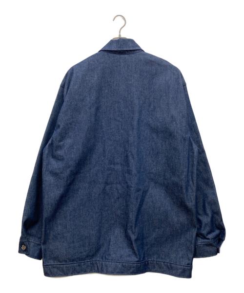 PRISON BLUES（プリズンブルース）PRISON BLUES (プリズンブルース) デニムカバーオール インディゴ サイズ:XLの古着・服飾アイテム